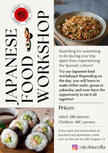 Japanese Food Workshops