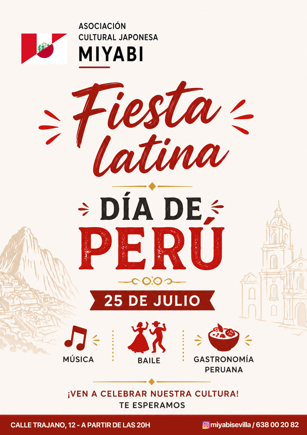 Fiesta latina: Día de Perú